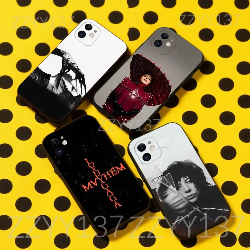 

L-LADY GAGA MAYHEM For iPhone 17,16,15,14,13,12,11,Air,X,XR,Pro,Max,Plus TPU Soft Skin-friendly Cover