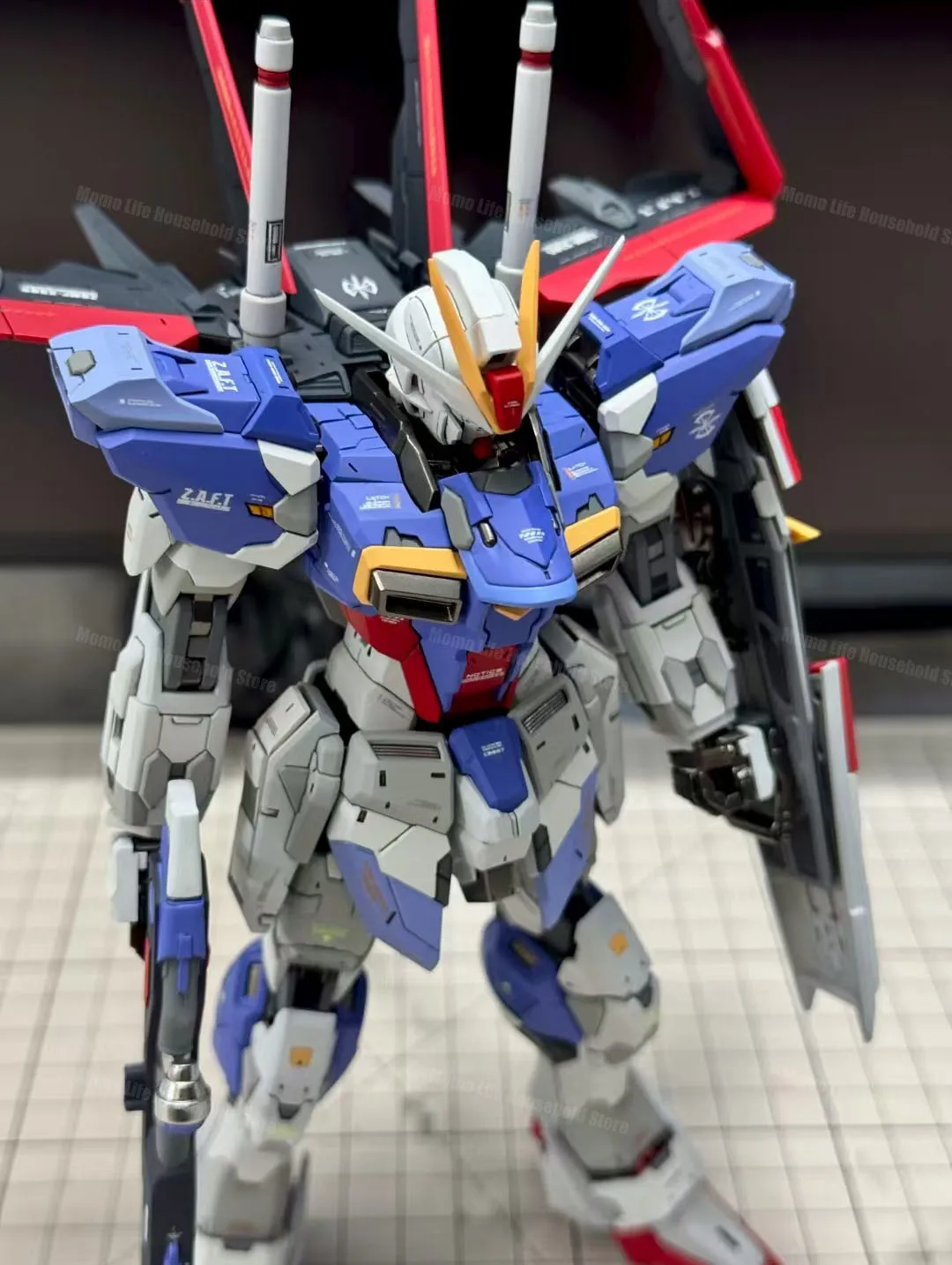 在庫あり DABAN 8811 Mg 1/100 Zgmf-X56s/α フォース インパルス 組み立てモデルキット アニメ アクションフィギュア ロボット プラスチックモデル ギフト おもちゃ