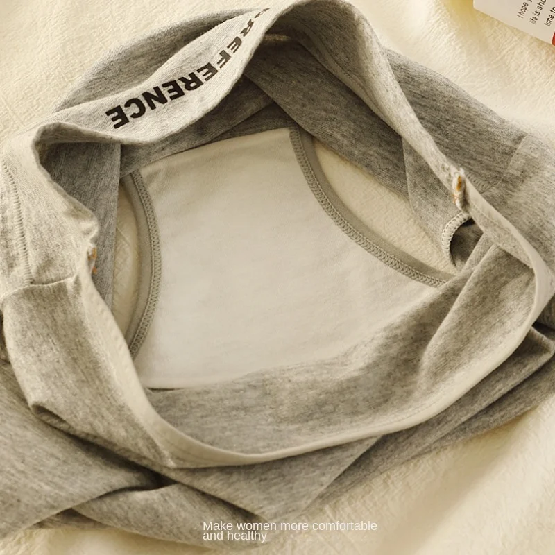 3PCS/set Color Panties Cotton Women Comfortable High-waist Underwear Soft Linge… - Image 4
