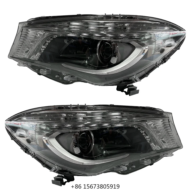 

for CLA W117 Headlights LED Lens Beam Projector Full LED Headlamp DRL X117 C117 Headlams 1178205100