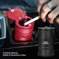 Car Interior Aluminum Alloy Ashtray Cigarette Ash Holder Cup For Chery Tiggo 8 9 7 5 5X 3X Arrizo 8 5 Fulwin T9 A8 T8 T10 T6 A9