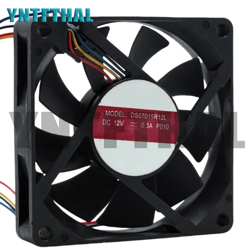 CPU Cooling Fan DS07015R12L Computer Fan 7015 7CM DC12V 0.3A 4 Lines