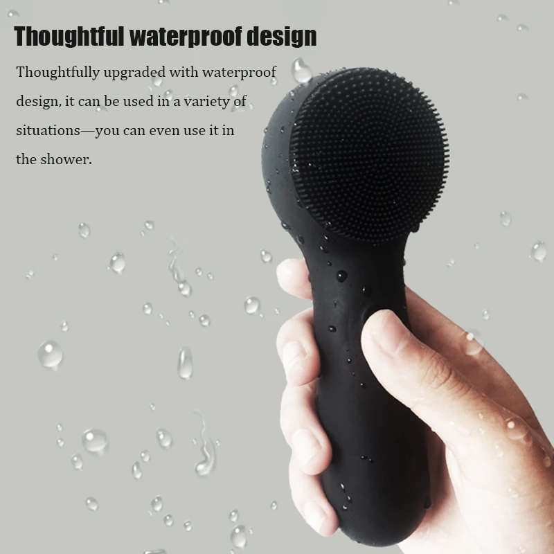 Gesichts- und Nasen-Mitesserentferner, Silikon-Gesichtsreinigungsbürste, Gesichts-Vibrationsmassage, USB-Aufladbare Gesichtsbürste – Detail 5