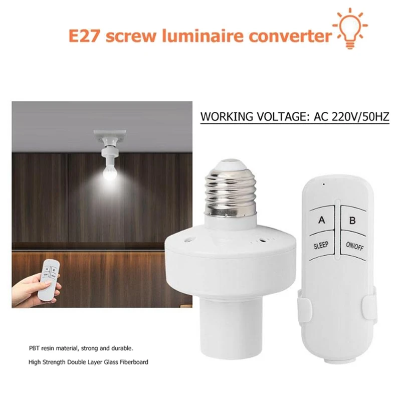 E27 20M Range Light Lamp  Base Smart Device For LED Bulb(220V)