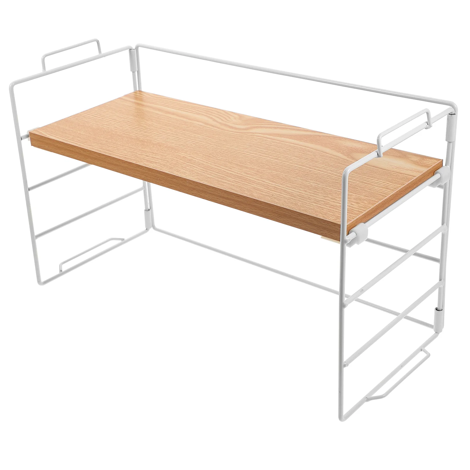 

Desktop Rack Sundries Shelf Storage Wooden Table Tabletop Multi-purpose Stationery Organizer Shelves