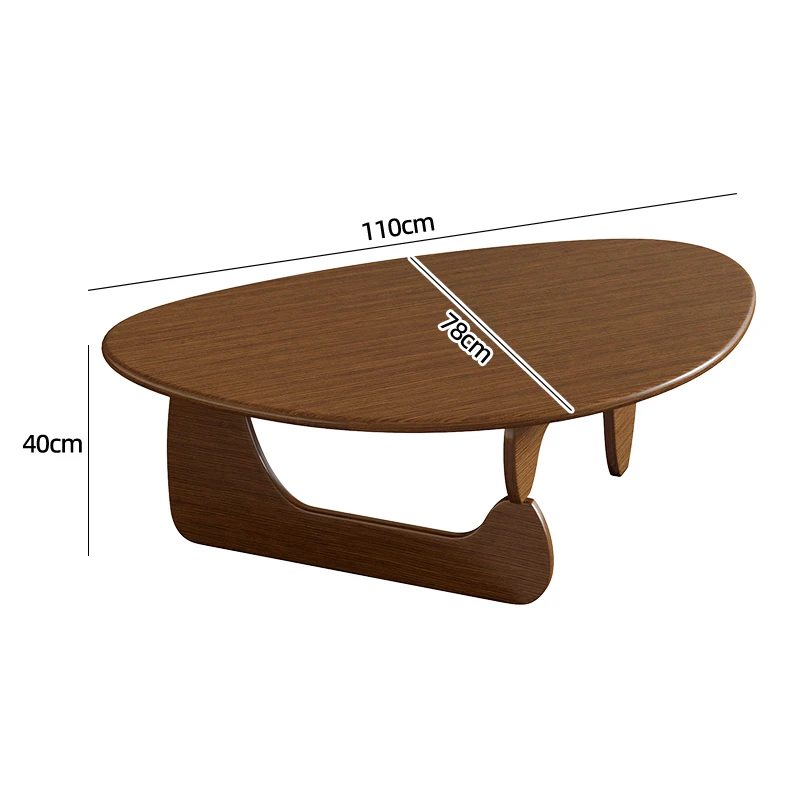 Elegant Stylish Coffee Table Premium Fashionable Minimalist Luxury Side Table Simple Aesthetic Table Basse Bois Furniture