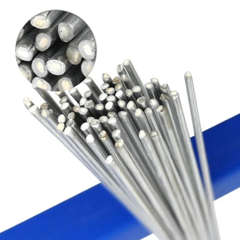 

Low Temperature Easy Melt Aluminum Universal Welding Rod Cored Wire Rod Solder No Need Solder Powder Weld Bar for Propane Torch