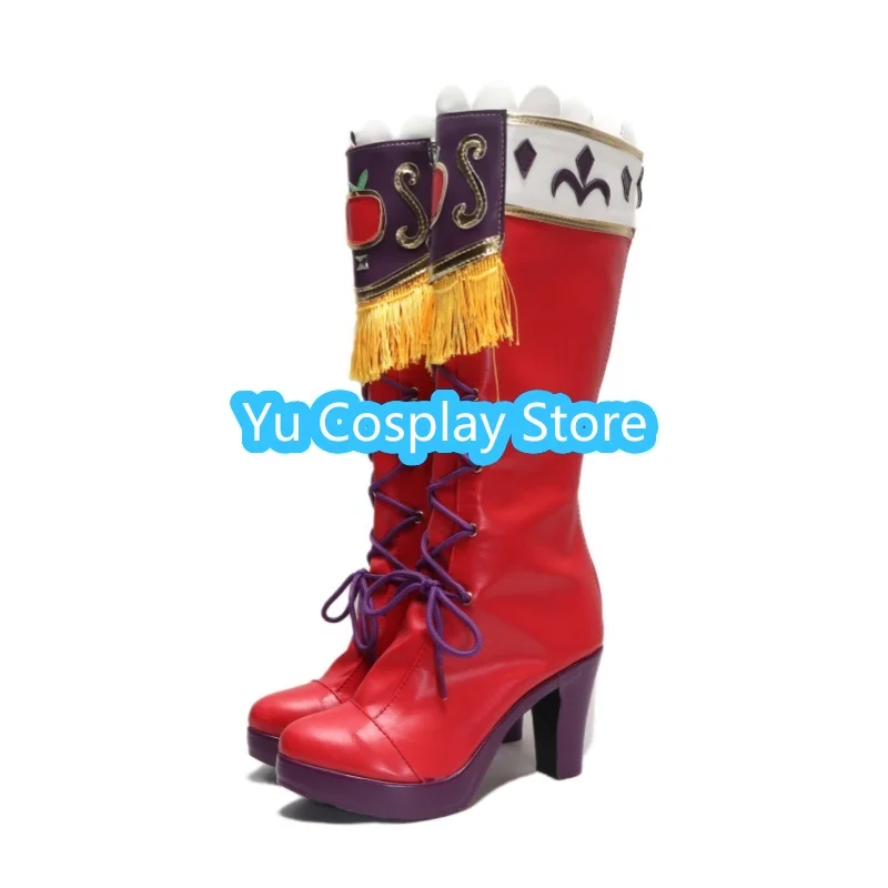 Yu Cosplay Store Scarpe cosplay miele di ghiaccio Scarpe cosplay anime Stivali Costumi di Halloween Puntelli