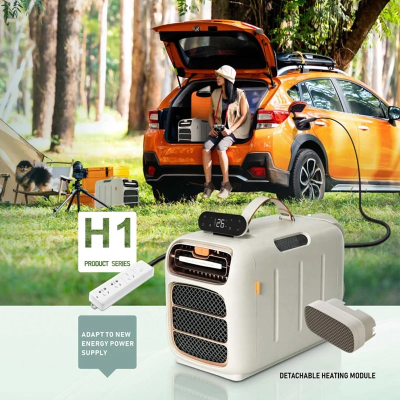 9Kg Lightweight Small Air Cooler Dc 24V Vehicle Power Supply Mobile Portable Air Conditioner for Truck Caravan