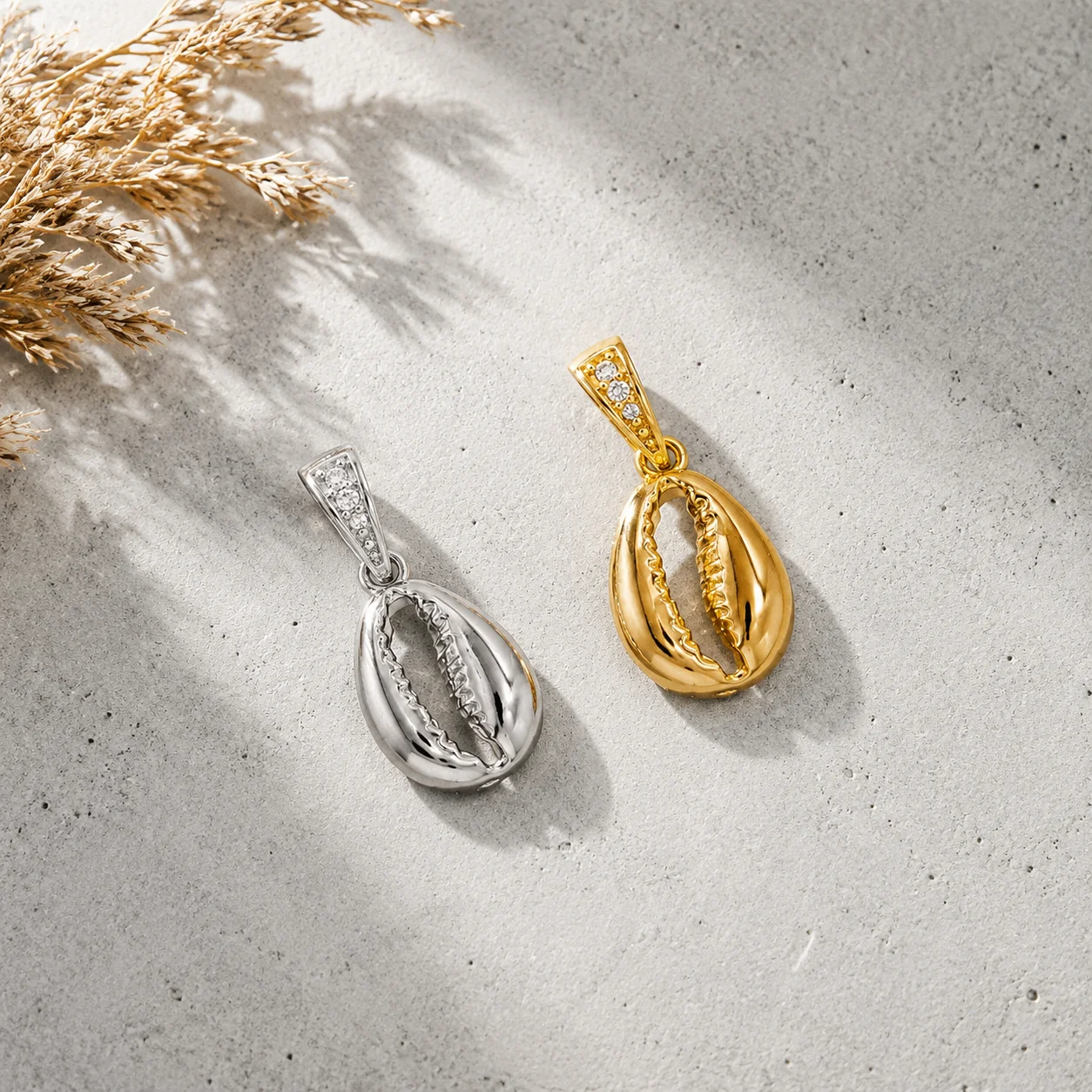 ZHENL Niedliche Y2K Ästhetik Ozean-Serie Tier-Anhänger Charms Vergoldeter Edelstahl DIY Kette Jubiläums-Geburtstags-Schmuck – Detail 15
