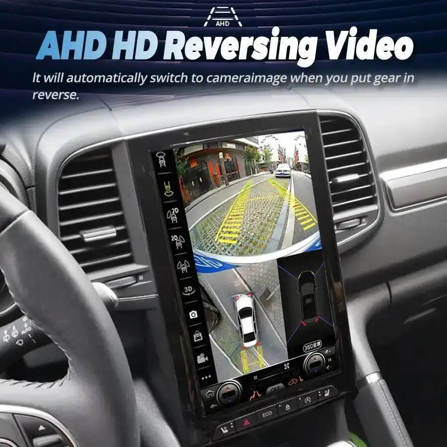 Android 15 Navi video Player 4G Lte Wifi For Renault Koleos Samsung SM6 Talisman Megane 4 2017-2019 QLED 256G 12.8'' Car Radio view 3