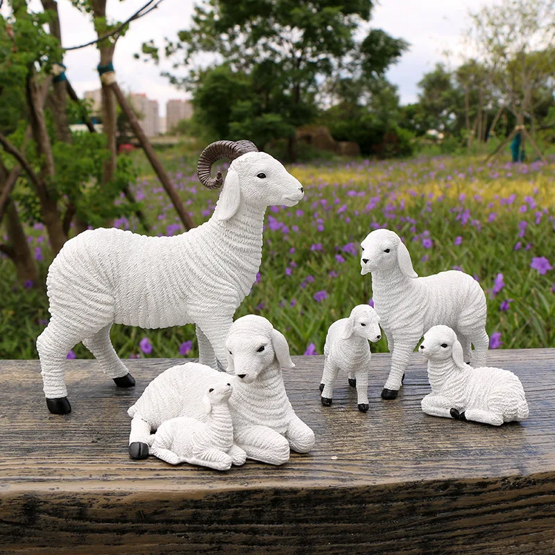 

Middle East Inspired Sheep Ornaments - Exquisite Crafts Resin Home Decorations