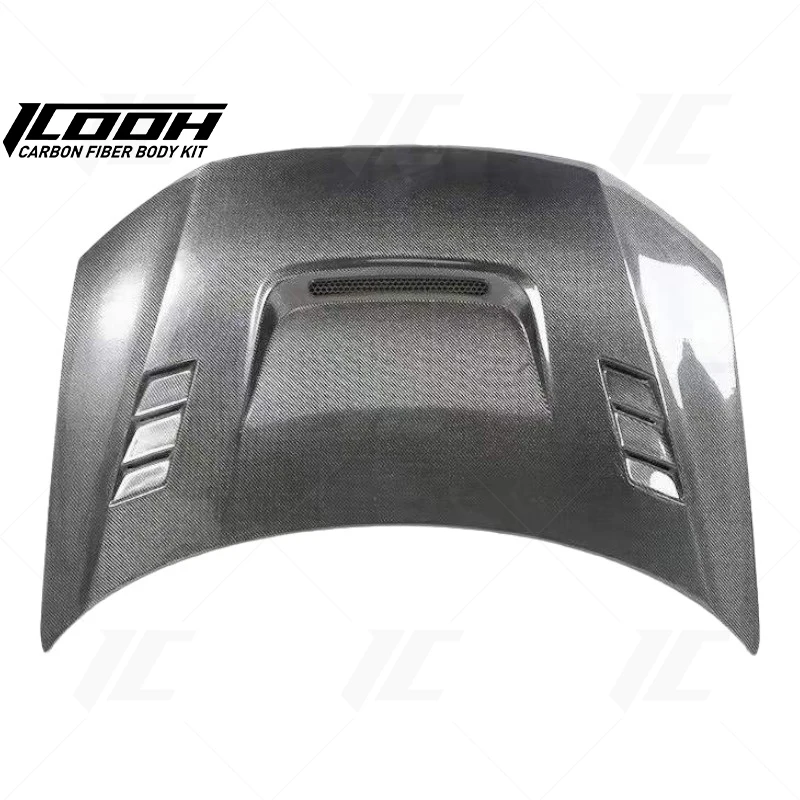

ICOOH Racing Новый комплект кузова из углеродного волокна, передний капот двигателя для HD для Civic 2011-2016