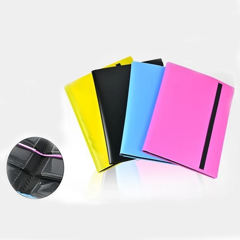 

9Pocket Trading Card Loose-Leaf Binder Holds 360 Regular Size Side Load Version Commanders Game Card Organizers for MTG/TCG/PTMG