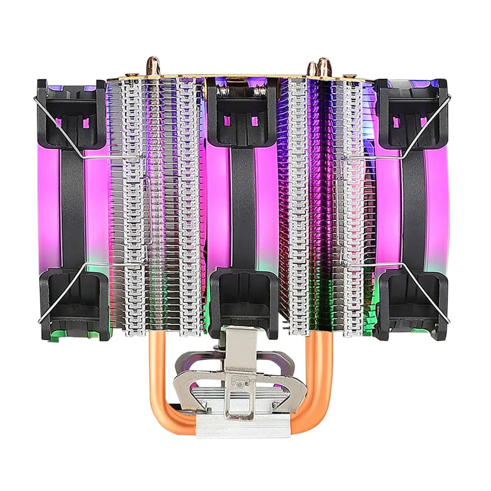 X99 Processor Cooler 6 Heat Pipes Cpu Cooler For Intel Lga 2011-V3 1700 1151 AM4 AM3 4PIN PWM rgb Air Cooler Cpu