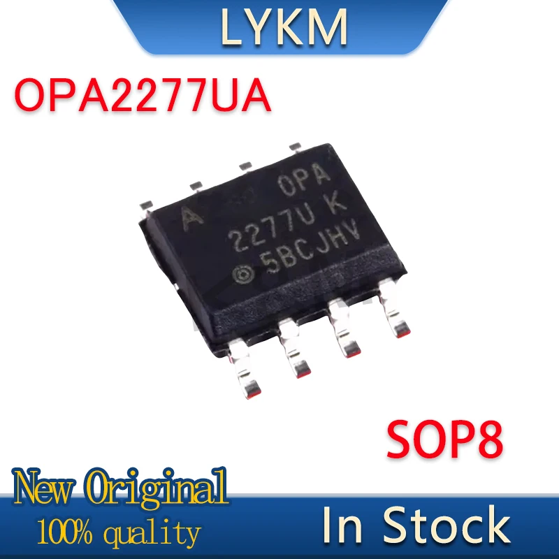 10/PCS New Original OPA2277UA OPA2277U 2277U SOP8 Operational amplifier chip In Stock