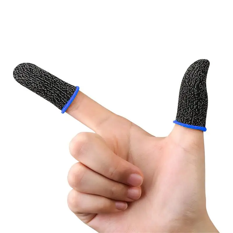 Gaming Finger Sleeve Breathable Fingertips For Mobile Games Touch Screen Finger Cots Cover Sensitive Mobile Touch