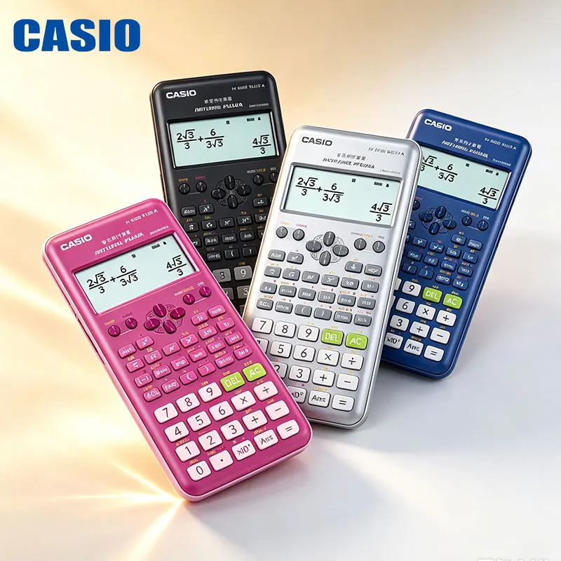 Casio fx-82ES/FX-50F II/fx-999CN CW/991CN CW/MH-12 Long-term stable battery scientific calculator business statement accounting
