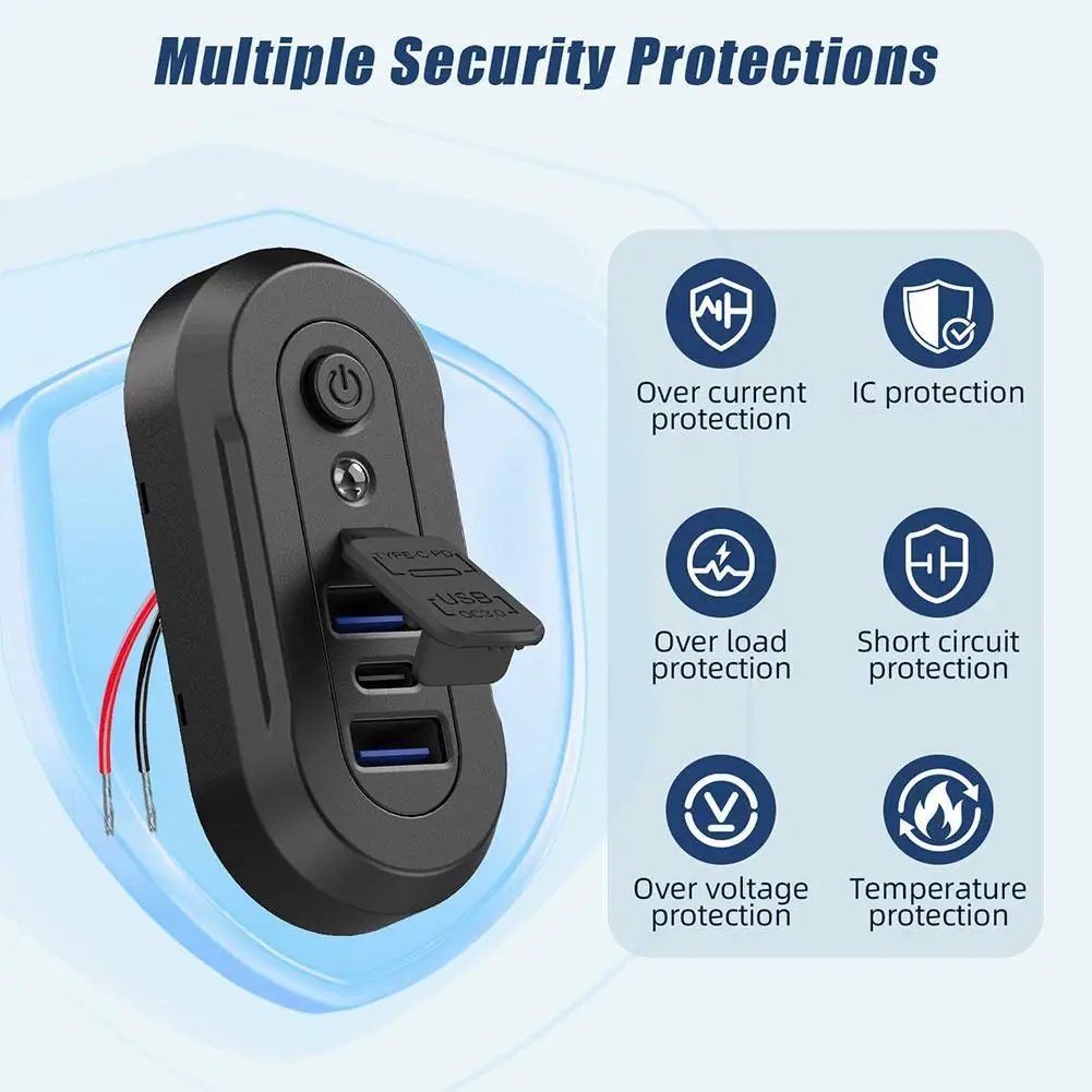 

Новое автомобильное зарядное устройство Mini Bus Car, универсальное зарядное устройство, модифицированные аксессуары, функциональные автомобильные новинки, аксессуары Multi W6h1