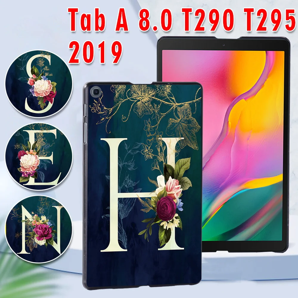 Tablet Case for Samsung Galaxy Tab A 8.0 (2019) SM-T290 SM-T295 Durable Slim Protective Hard Shell