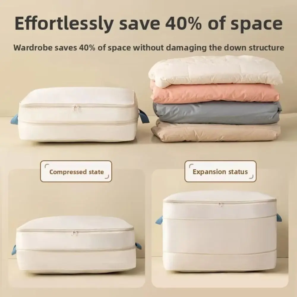 

Dustproof Compression Storage Bags Waterproof Large Capacity Hand Luggage Folding Space Saving Housemoving Package Travel Use