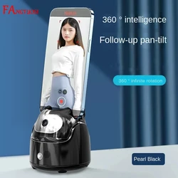 FANGTUOSI 2024 New 360 Degree Rotation Intelligent Follow Live Gimbal Stabilizer Desktop tracking gimbal PTZ For Tiktok Live