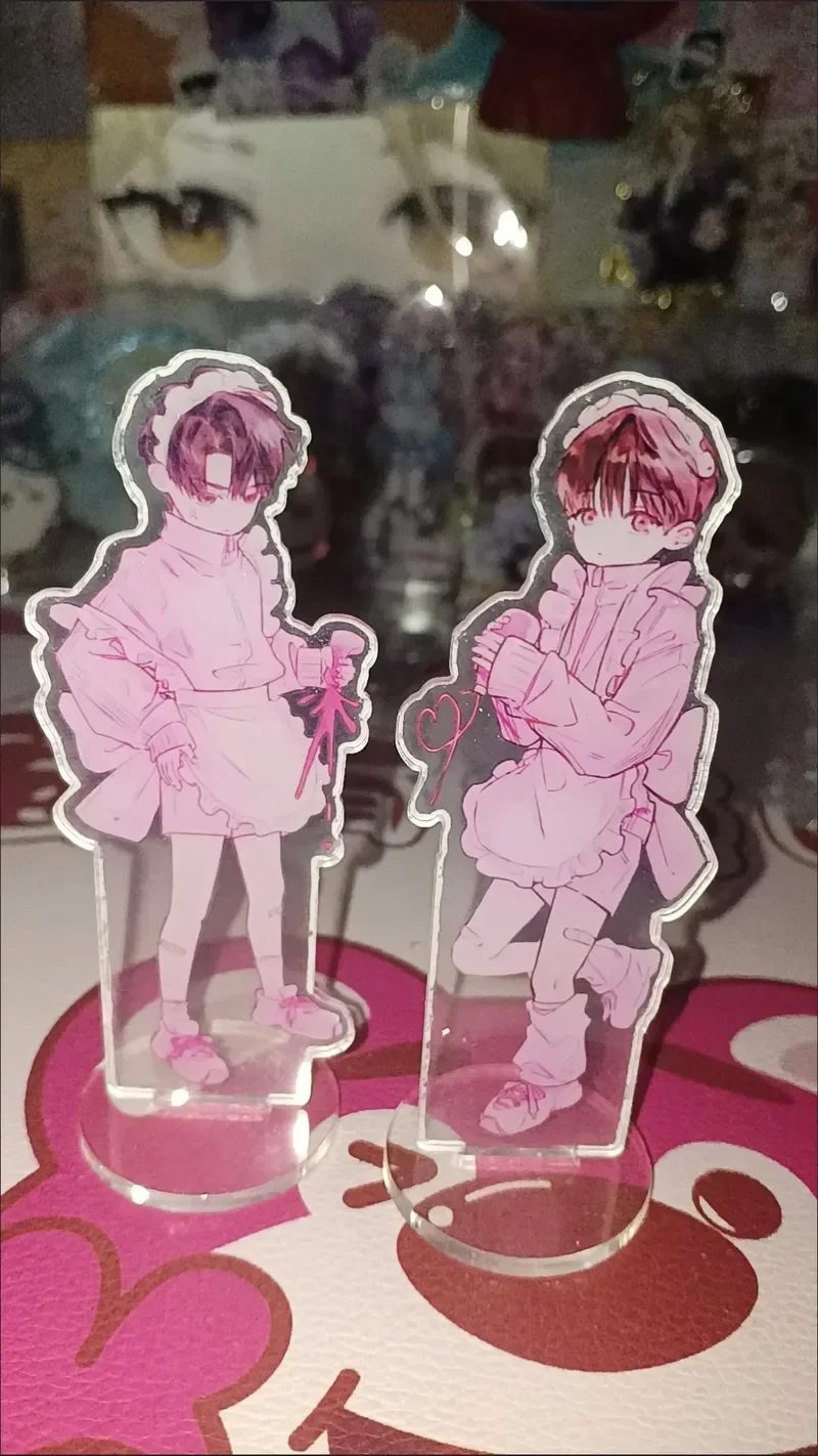 Papan Tanda Akrilik Dekorasi Meja Kim Dokja Liu Yoo Joonghyuk dengan Desain Imut dan Kreatif