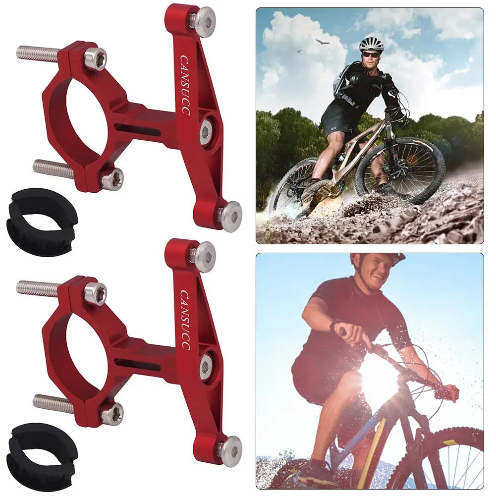 

Комплект из 2 адаптеров для крепления флягодержателя на велосипед (красный)