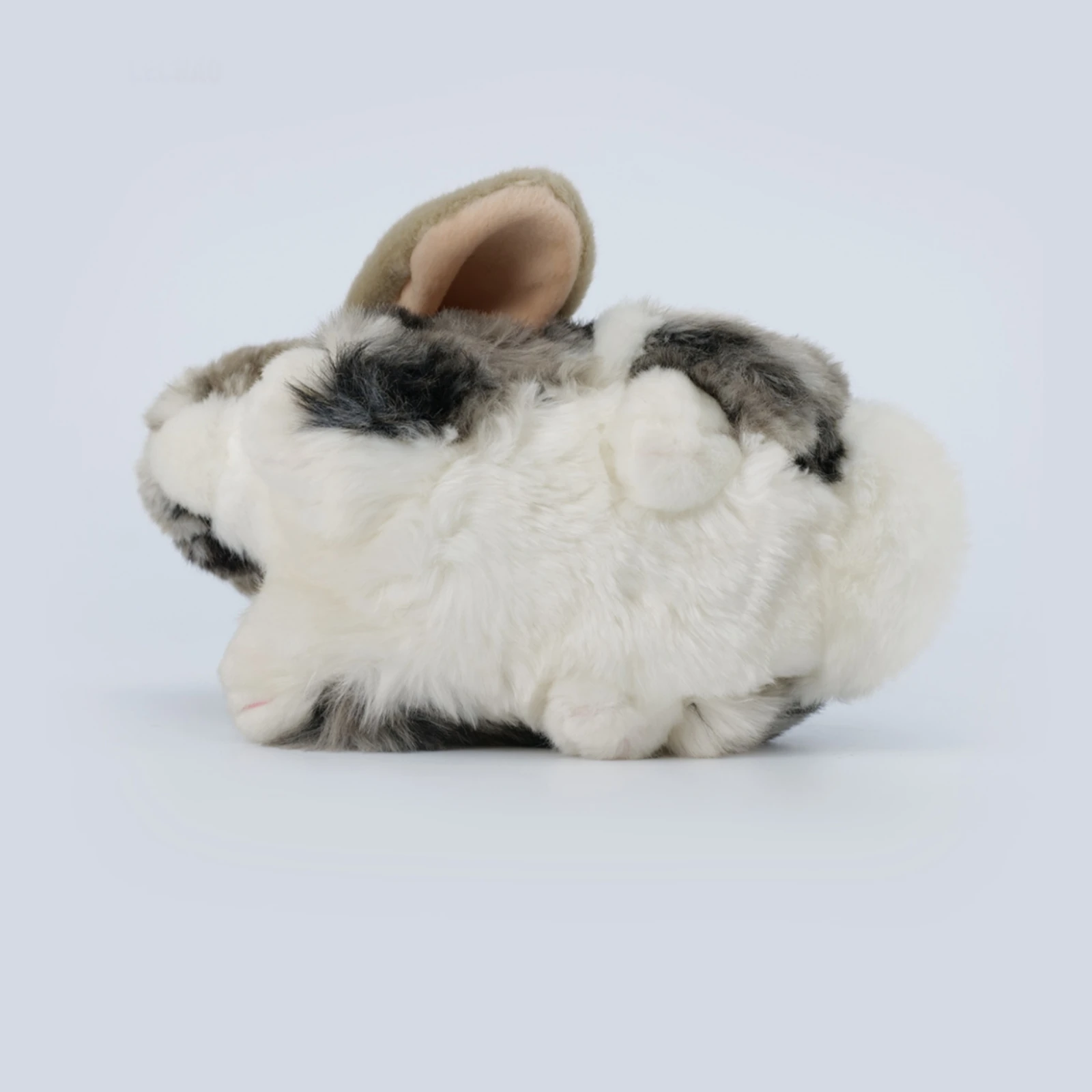Stuffed Bunny with Long Floppy Ears Gray-Andwhite Rabbit Doll with Drooping Ears Soft Rabbit Cute Stuffed Bunny Squishy