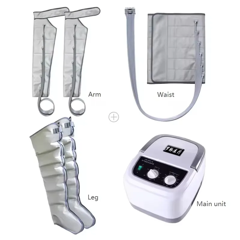 

Sports Athlete New Blood Circulation Recovery Air Compression Boots Pressure Leg Therapy Massager