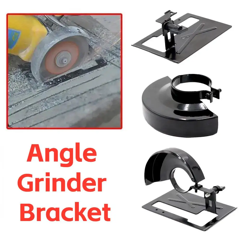 Angle Grinder Bracket Universal Wrench DIY Vertical Grinder Base Accessories Metal Tile Cutting Grinder Cutterbar Base Plate