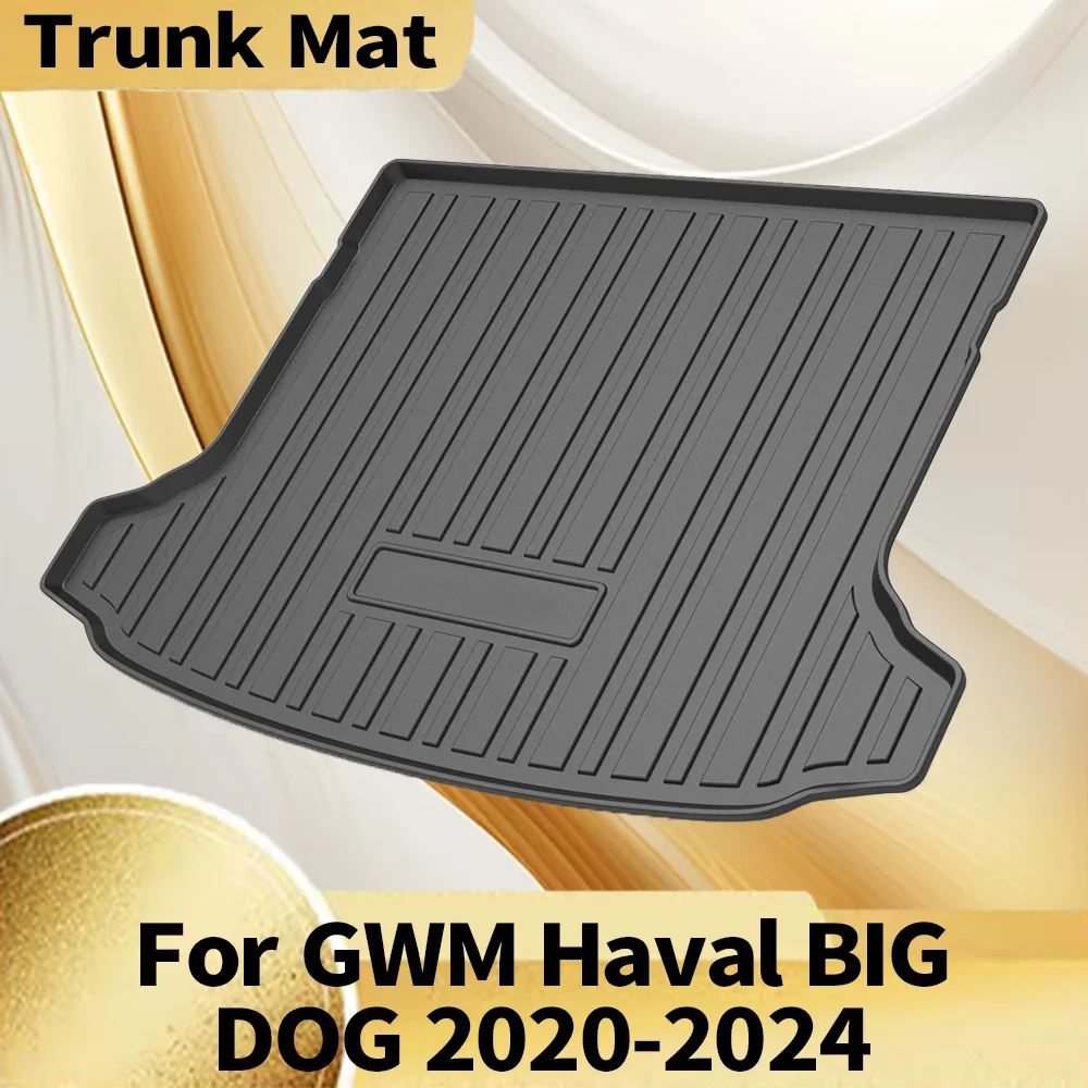 

For GWM Haval BIG DOG 2020-2024 Auto Car Cargo Liner All-Weather TPE Non-slip Trunk Mat Waterproof Tray Trunk Carpet Accessory