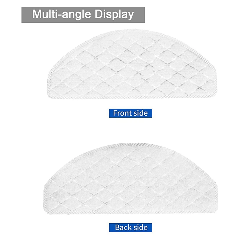 وسادات تنظيف M14K-100X للاستعمال مرة واحدة لـ ECOVACS DEEBOT OZMO T8 AIVI/ T8 / T8+/ T9/ T9+/ N8/ N8 Pro/ N8 Pro+ الروبوتية