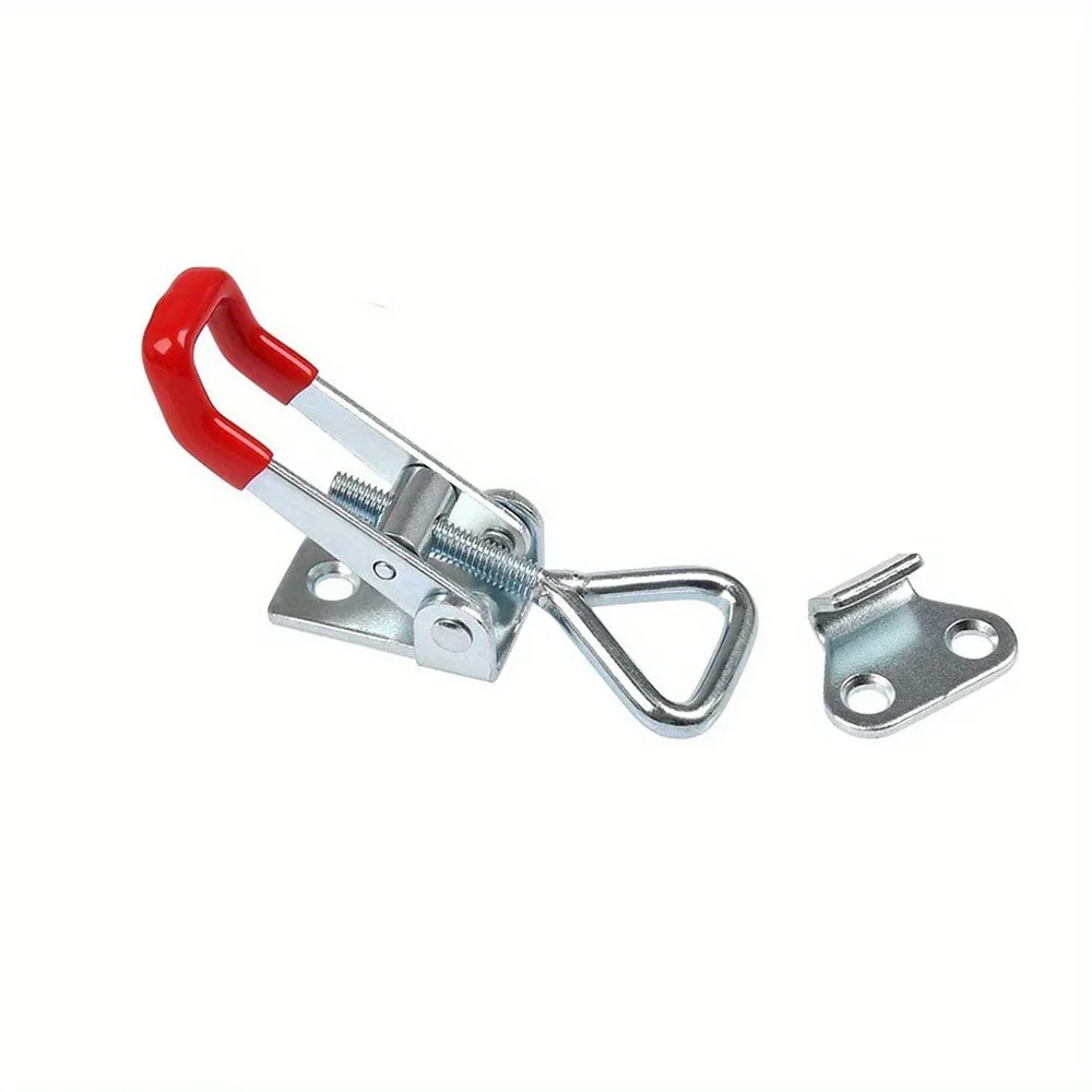 

Heavy Duty Adjustable Toggle Latch Clamp Pull Type Holding Latches For Smoker Lid Jig Tool Box Industrial Fixed Fixture