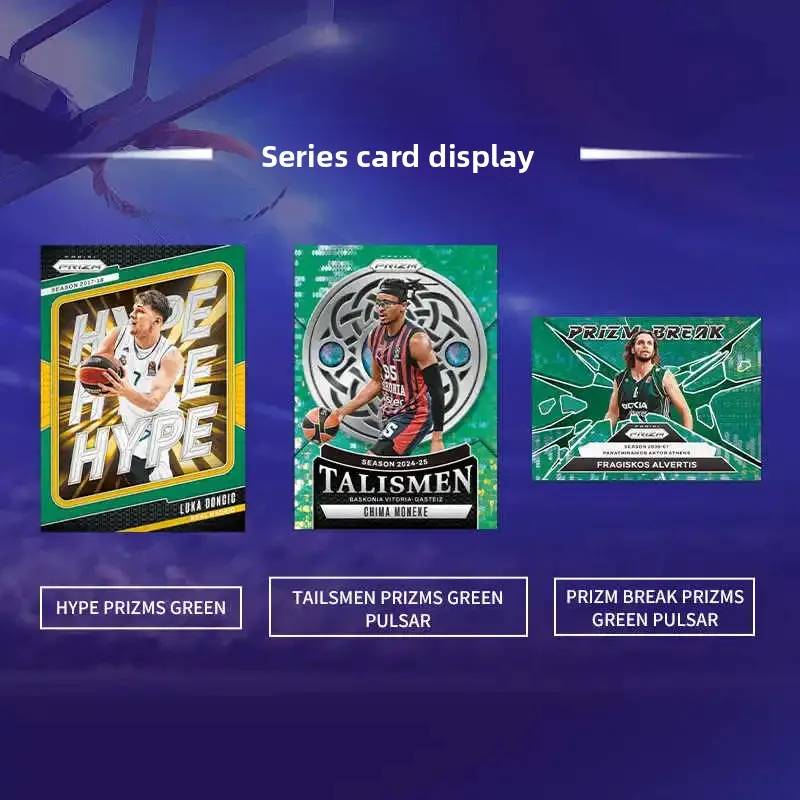Prizm Basketball Trading Cards 2024-25 Euroleague Blaster 2021-22 NBA Genuine Collectible Cards Toys Holiday Birthday Gifts view 4