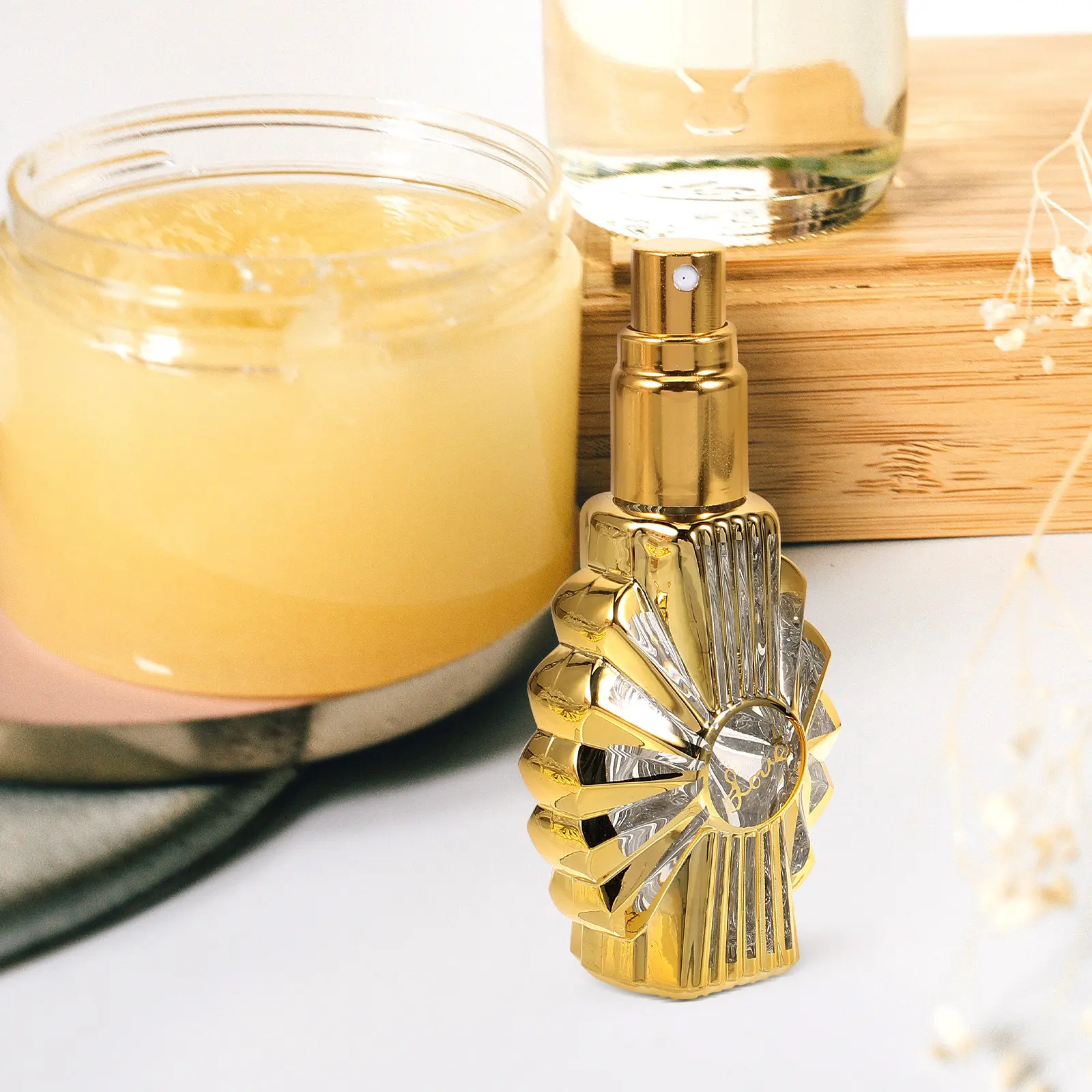 

2 шт., 13 мл, флакон для образцов духов, многоразовый, дорожный, стеклянный контейнер, портативный дозатор для ароматов, для хранения эфирных масел