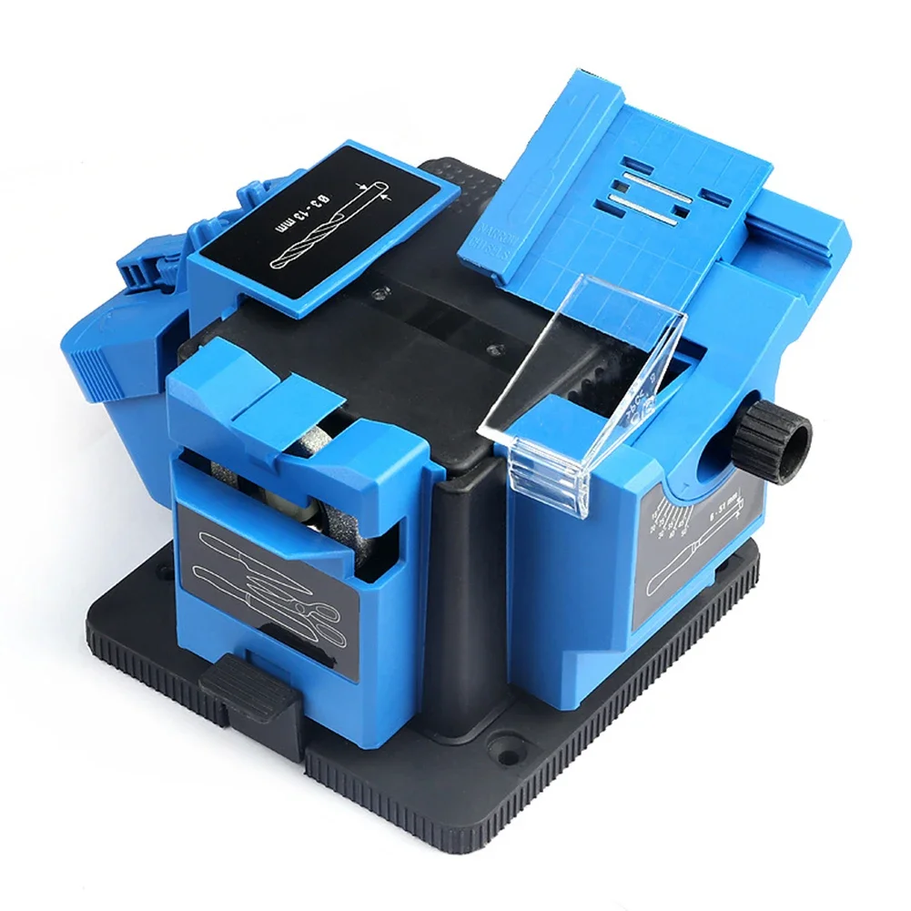 Drill Bit Knife Scissor Sharpener Grinder Multifunction Electric Sharpener 220V-240V 6000RPM Portable for Knife Chisel HSS Drill