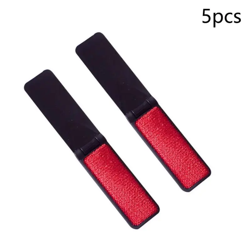 5/10pcs Foldable Lint Remover Brush Reusable Mini Lint Removal Brushes For Clothes Pet Hair Sofa Fabric Fluff Dust Removal Tool