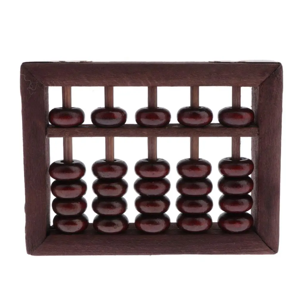 

5 Digit Rods Standard Abacus Soroban Chinese Calculator Counting Tool for Adult