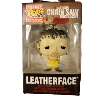 Nuevo Lanzamiento 2026 FUNKO POP Pocket Chainsaw Massacre Leatherface Llavero Figura de Acción Coleccionable Juguetes para Decoración y Regalos
