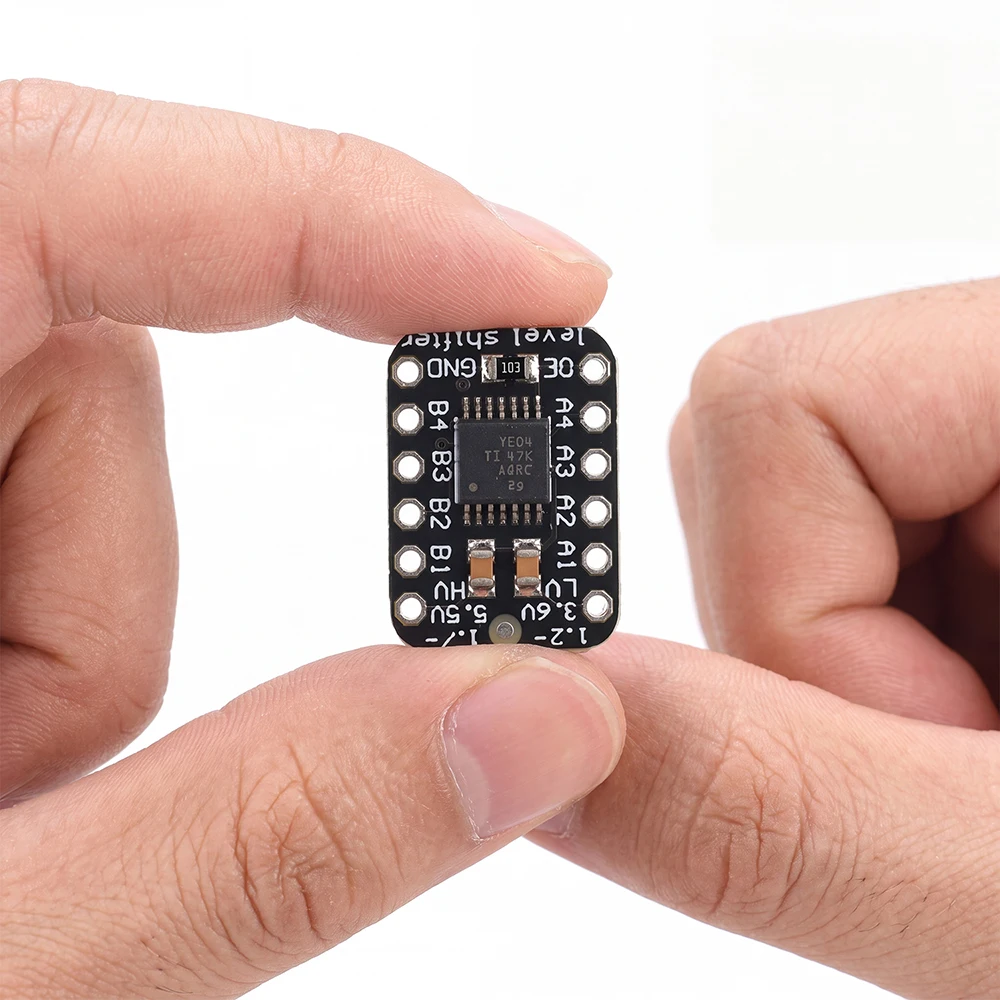 TXB0104 4-Channel Bidirectional Logic Level Shifter Module Auto Direction Sensing 3.3V/5V Logic Converter For Diy Circuit