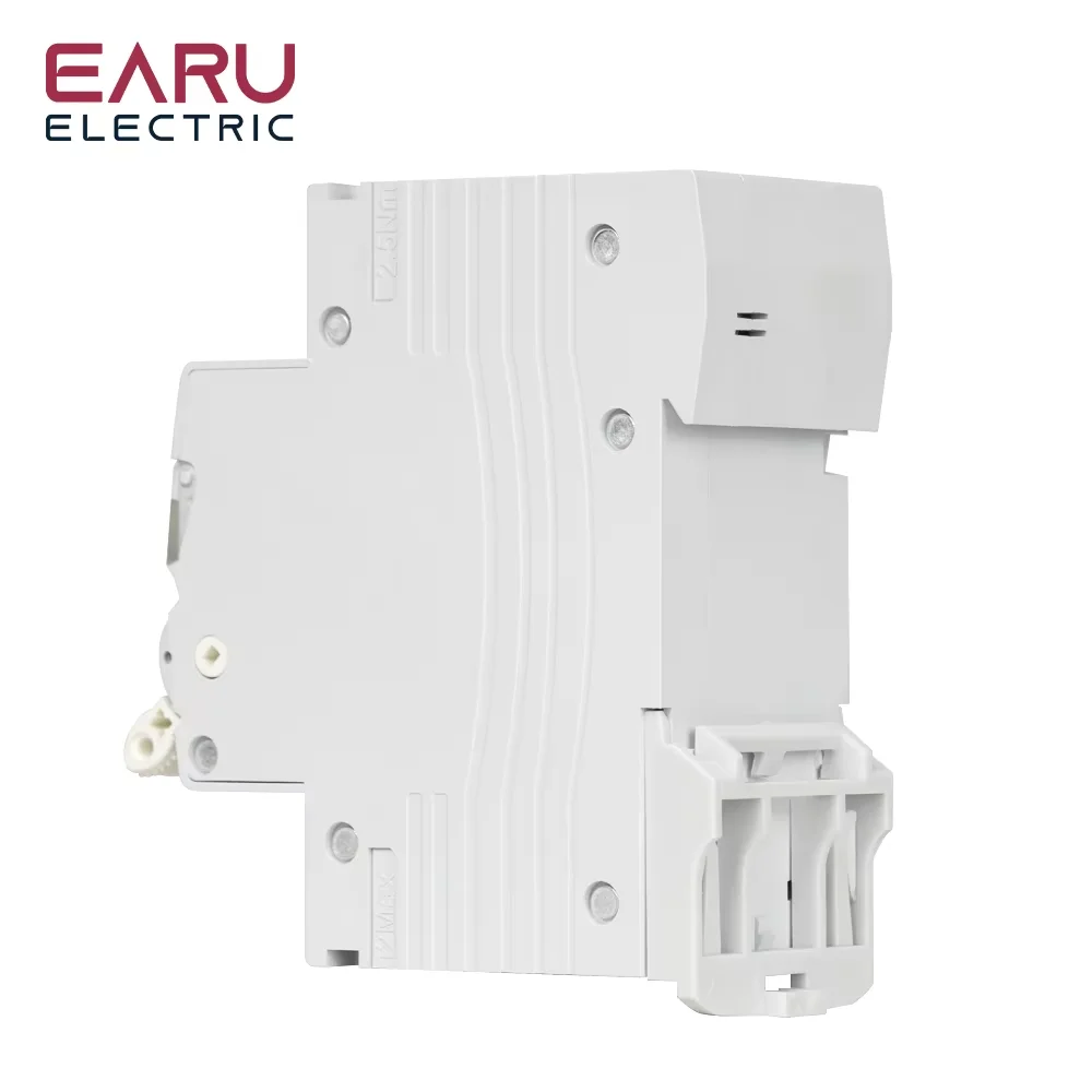 EARU 2P 30mA Electromagnetic Type A Curve B C RCBO RCCB MCB Short Residual Current Circuit Breaker Leakage Over Load Protection