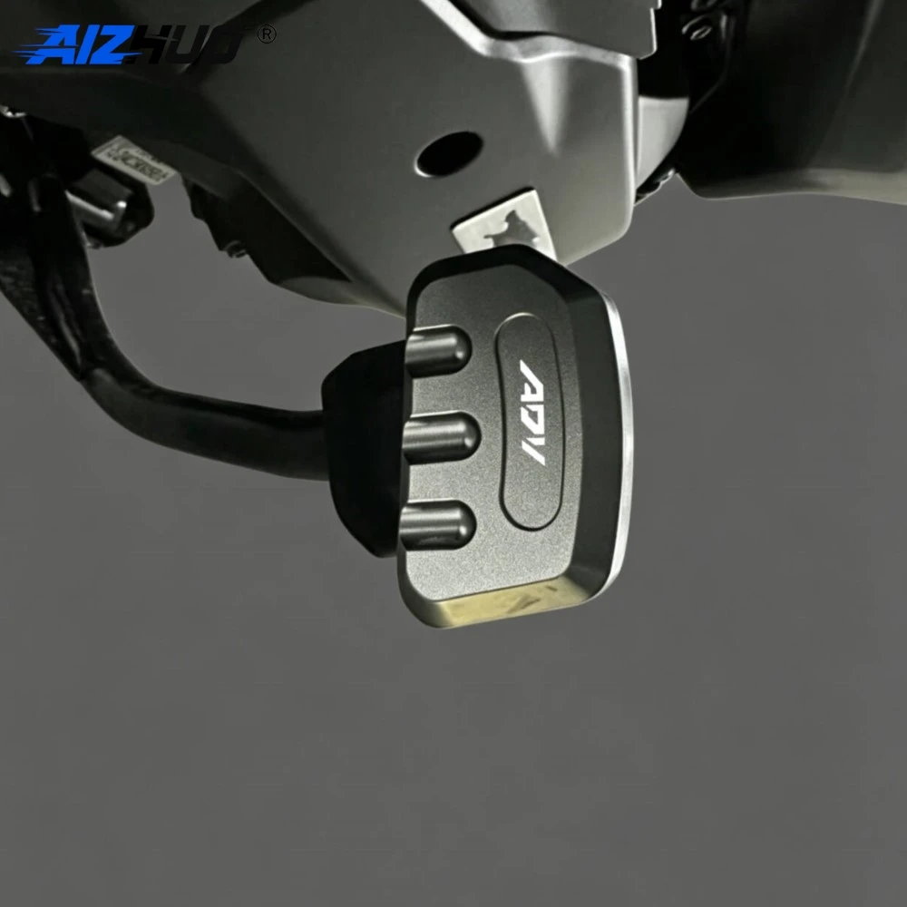 ​FOR HONDA ADV 150 160 350 ADV 150 ADV 160 ADV350 Motorcycle CNC Foot Side Stand Enlarger Plate Footrest Kickstand Extension Pad