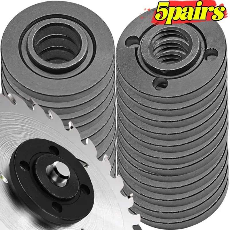 

Angle Grinder Pressure Plates Inner Outer Flange Nut Press Plate Metal Pressure Plate Angle Grinder Replacement Modified Supply