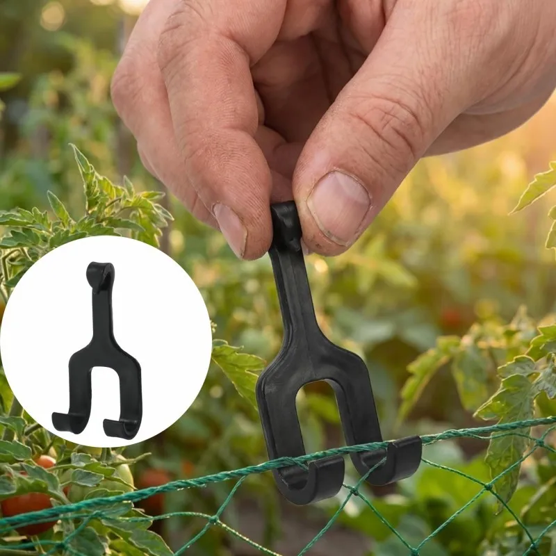 Melon Support Hooks 30 pcs, Easy to Install, Sturdy Hold for Watermelon and Cantaloupe on Trellis, Reusable
