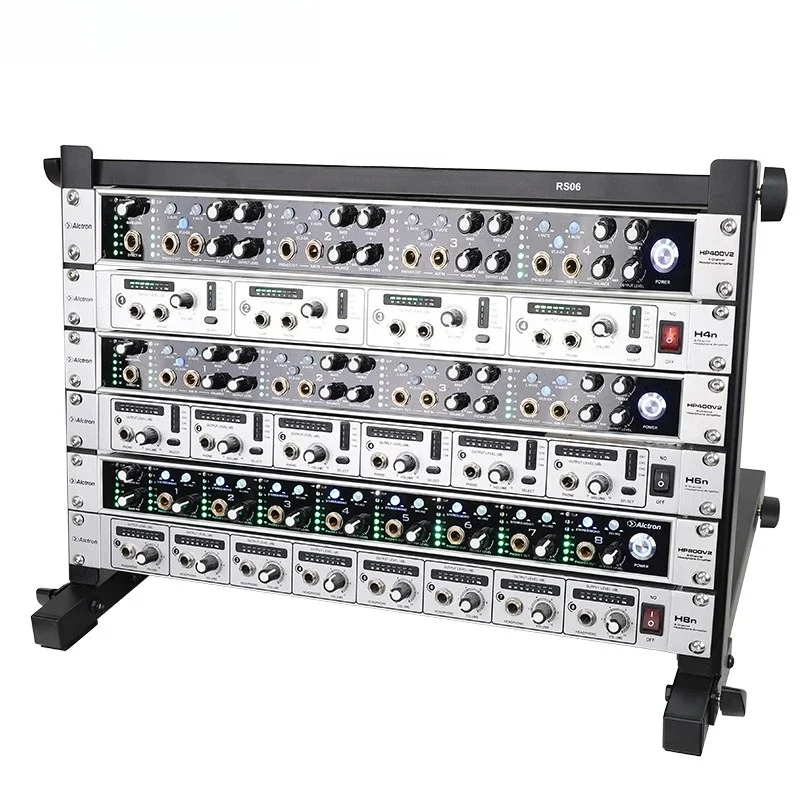 RS06/12 recording studio, audio equipment bracket, 19-inch desktop storage