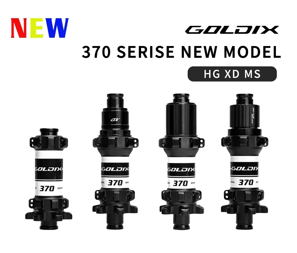 GOLDIX Mountainbike-Nabe, gedichtete Lager, Straight Pull, 24H, 6-Bolzen-Scheibenbremse, Ratchet 36T, BOOST MTB-Nabe für HG XD MS Freilauf. – Detail 1