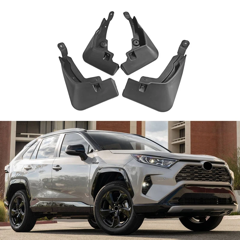 For Toyota RAV4 XA50 2020 2021 Front&Rear Mud Flap Guard Fenders Mudguard Splash Mudflaps Fender Mudguards