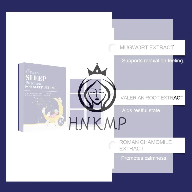 Sleep Aid Patch for Insomnia Better Sleep Quality Fast Sleep Onset Natural Relaxing Patches for Stress Relief Bedroom Use