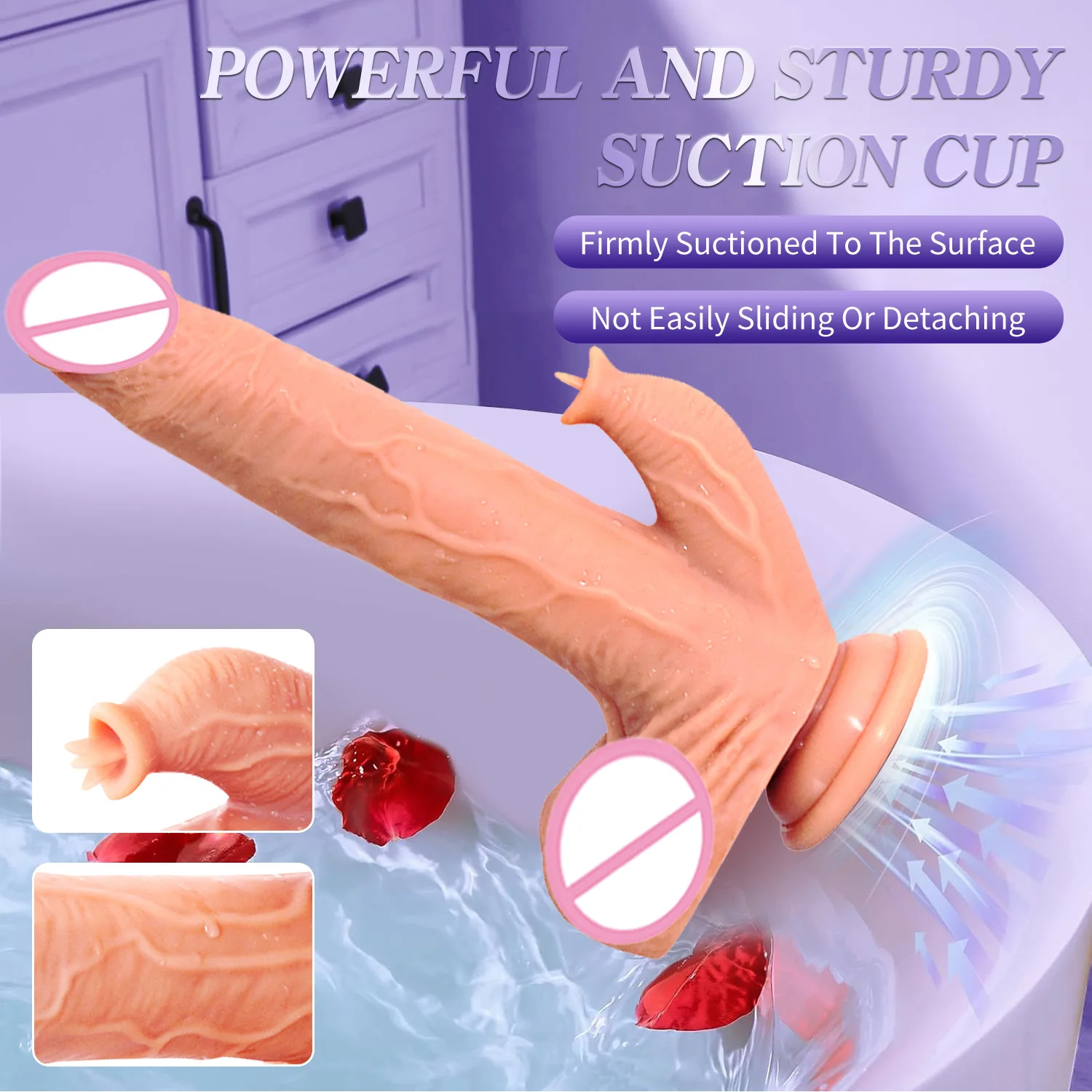 تلسكوبي دسار هزاز التحكم عن بعد كبير وهمية ديك مثير الكبار تهتز واقعية التدفئة دسار لتحفيز المهبل الشرج #4